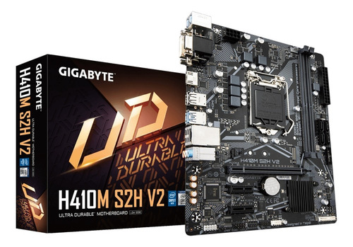 Tarjeta Madre Gigabyte H410m S2h V2 Lga1200 Ddr4 Micro Atx