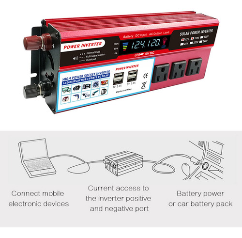 Inversor De Energia Conversor De Energia Solar 1500w Para In