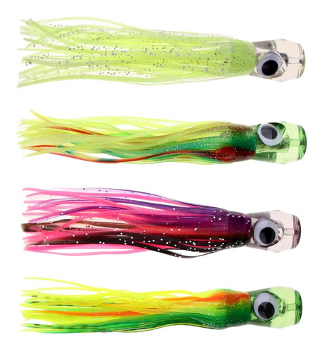 3 Pulpo Calamar Señuelo Atún Trolling Pesca Consejos Para
