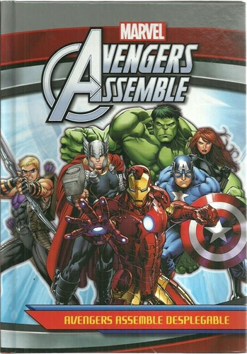 Avengers Assemble- Avengers Assemble Desplegable, De Marvel. Editorial Matias Martino Editor, Tapa Tapa Blanda En Español
