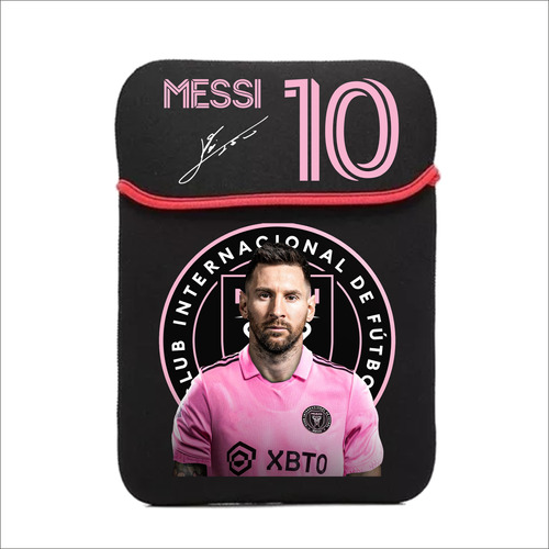 Sobre Funda Estuche Para Tablet De Messi En Inter De Miami