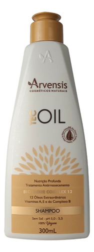 Kit Arvensis Cachos Shampoo E Máscara 2x1 + Shampoo Tec Oil