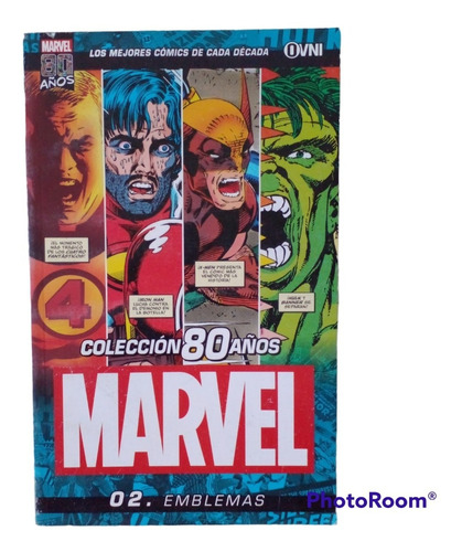 Cómics Coleccionable Marvel 80 Años N 2 Emblemas.