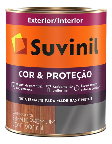 Esmalte Sintetico 1l Suvinil Proteccion Premium 26 Colores