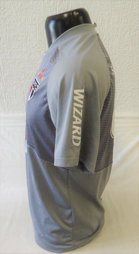 Camisa São Paulo 2012 Rogério Ceni Cinza Reebok Sti Wizard