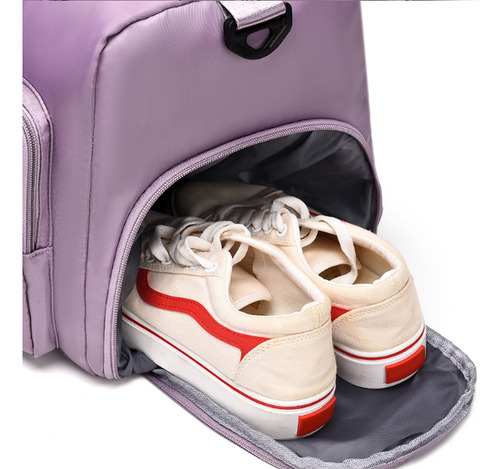 Mochila Bolsa T-80 Academia Natação Camping Feminina Lilas