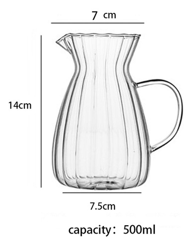 Tetera De Vidrio Compatible Con Compartir Café Tetera