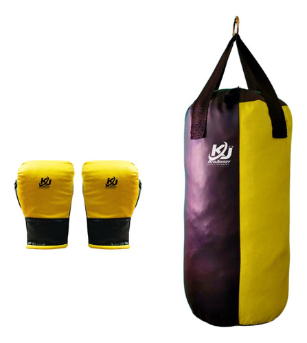 Saco De Boxeo Y Guantes Baby Taekwondo Costal De Box Niño