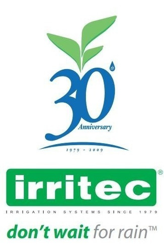 Imagen 6 de 7 de Gotero Estaca Regulable Irritec 0-40 L/h Riego Goteo 25 Unid