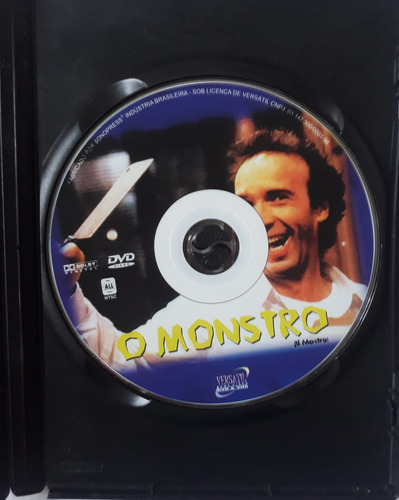 Dvd O Monstro (1994) - Roberto Benigni - Ótimo Estado (Usado)