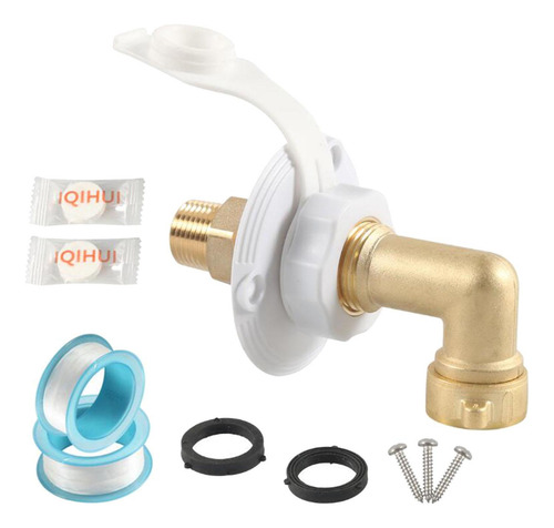 Kit De Entrada De Agua Para Rv City Con Válvula De