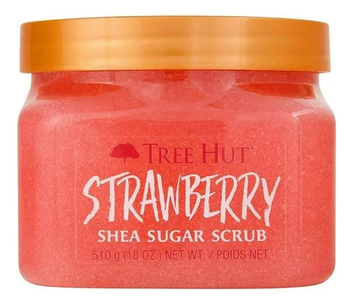 Esfoliante Corporal Tree Hut Morango 510 G Fragrância Neutra