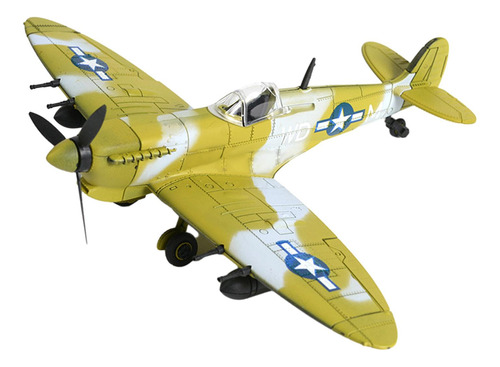 Kits De Construcción 1:48, Modelo De Avión, Amarillo Verde