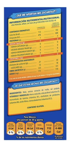 Cereal De AzĂșcar, 1.2 Kg