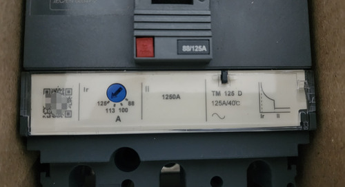 Interruptor Automatico 3p 125a 36ka Ref Lv516332 Schneider