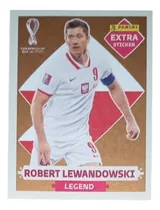 Comprar Figurita Extra Sticker Bronce Robert Lewandowski Mundial 