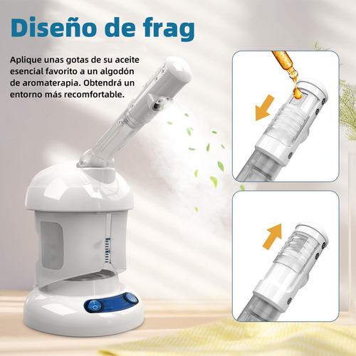 Kingsteam Vaporizador Facial Ozono Nano Iones Spa Limpieza