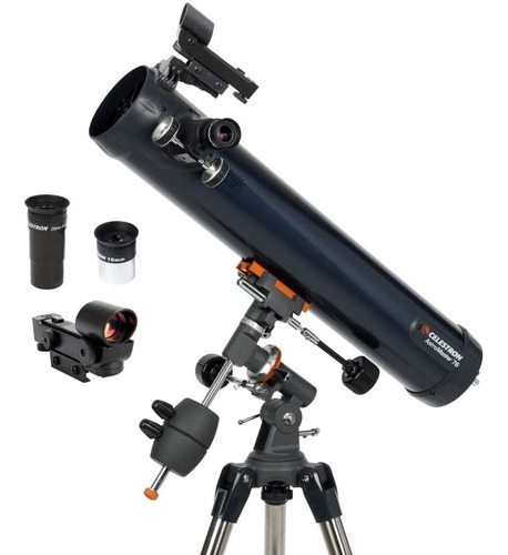 Celestron - Astromaster 76eq Newtonian - Telescopio