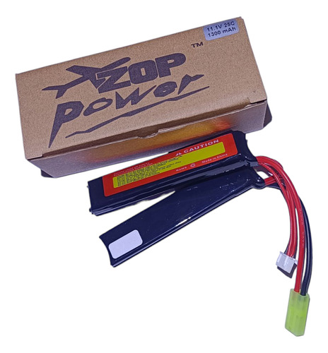 Batería Lipo 11.1v 25c 1300mah Airsoft Replicas Paintball