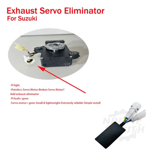 Módulo Servo Gsx-r 1000 Gsr1000 Suzuki Apaga Erro Escape F1