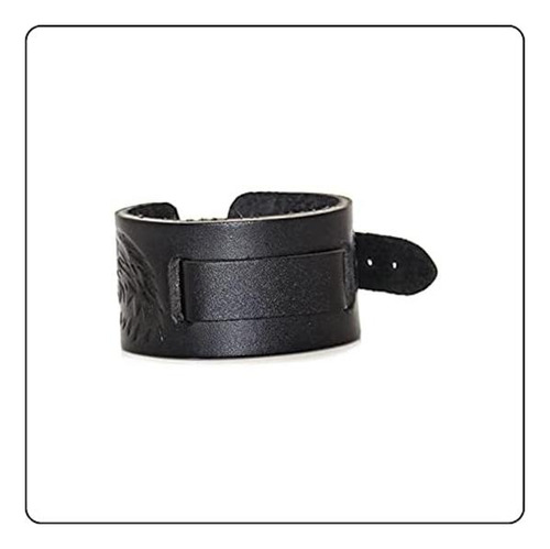 Pulsera Con Hebilla De Cinturón Punk Fusamk, Pulsera De Cuer