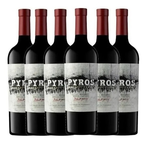 Pyros Single Vineyard Malbec Block N4º - Caja Por 6 Botellas