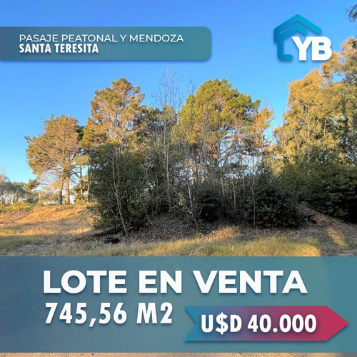 Lote En Santa Teresita Sobre El Monte