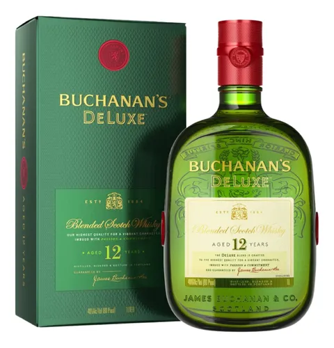 Whisky Escocês Buchanan's Deluxe Blended 12 Anos 1000ml