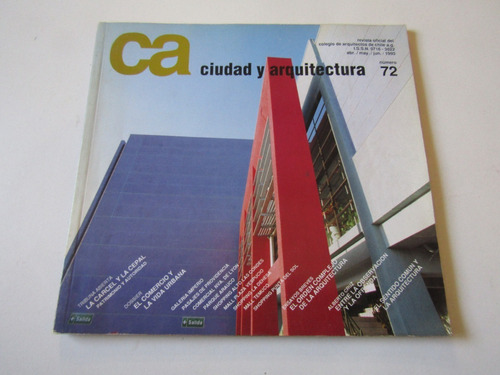 Revista Ca: Ciudad Y Arquitectura N. 72 Jun. 1993