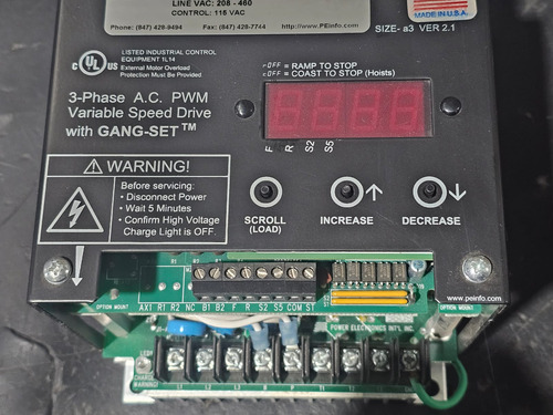 Power Electronics Msm5a Power Industrial (Usado)