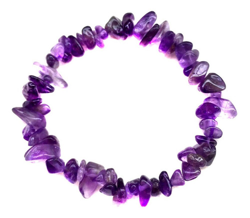 Kit Cartão Amor + Pedra Bruta Pulseira E Colar Ametista