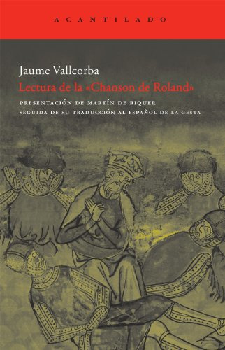 Libro Lectura De La Chanson De Roland  De Vallcorba Jaume