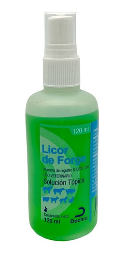 Licor De Forge 120 Ml Spray Cicatrizante Heridas En Animales