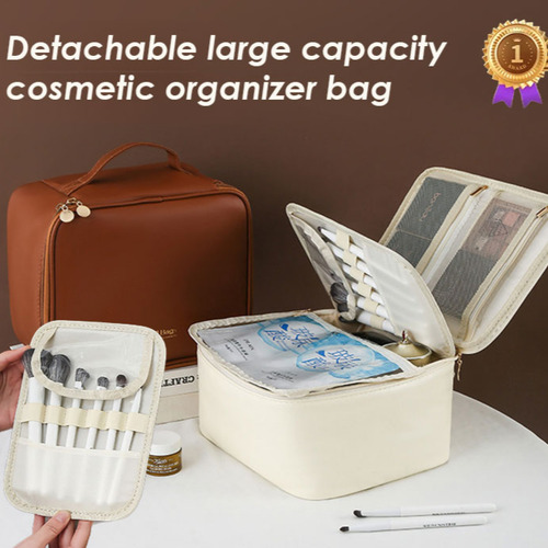 Bolsa Organizadora Con Cremallera Lisa, Multicolor, De Libre