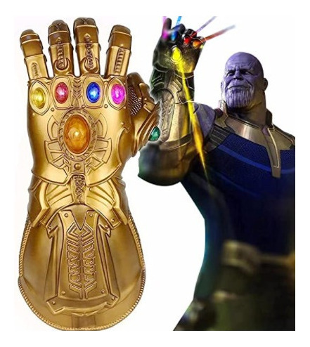 Guante Infantil Infinite Gauntlet Thanos Leds