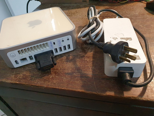 Mac Mini C2d 1,83ghz 3gb 320gb Linux Ubuntu 20 Hdmi Andando