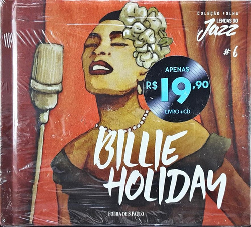 Imagem 1 de 2 de Cd Billie Holiday - Lendas Do Jazz Folha - Gb