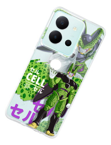 Funda Para Vivo Dragon Ball Z Cell Antigolpe Anticaídas Case