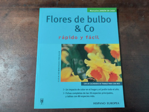 Libro Manuales Jardín En Casa    Flores Con Bulbo & Co.