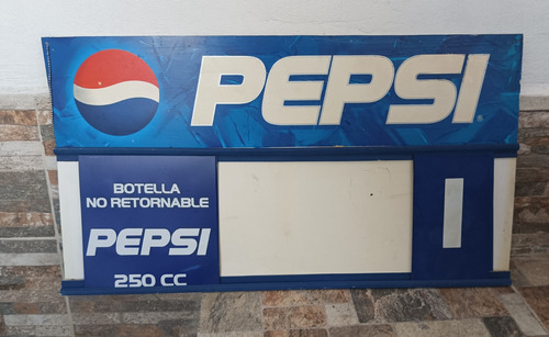 Anuncio Publicidad Pepsi Cola 86x48cm