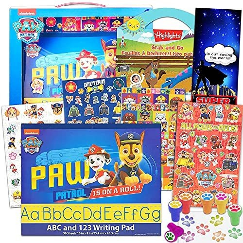 Paw Patrol Abc 123 Juego De Aprendizaje Para Niños Paq...