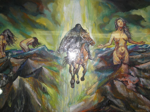 El Cruce De Los Andes. Arte Microconceptual. La Rocca