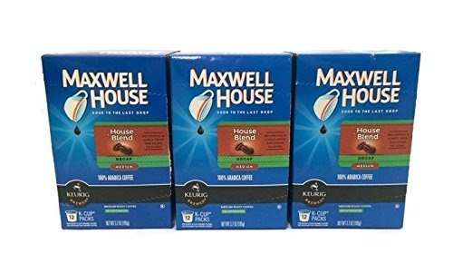 Maxwell House Cafe Descafeinado Colección House Blend K-cups