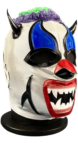 comprar Mascara Luchador Payaso Semi Profesional Lucha Libre Adulto 