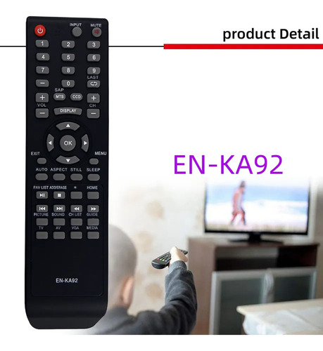 Reemplazo De Control Remoto En-ka92 Para 32h3e 32h3c 40h3e 4