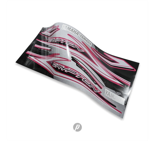 Imagen 4 de 6 de Stickers Calcos Yamaha Crypton / Kit Completo / Plottergraf