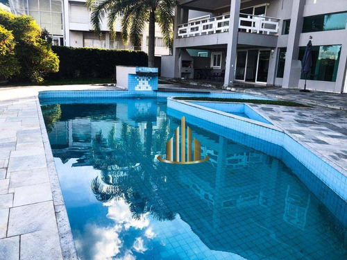 Casa Com 10 Dormitórios Sendo 6 Suítes, 1.280m² - Venda Por R$ 4.790.000 Ou Aluguel Por R$ 22.000/mês - Alphaville 10 - Santana De Parnaíba/sp - Ca0284