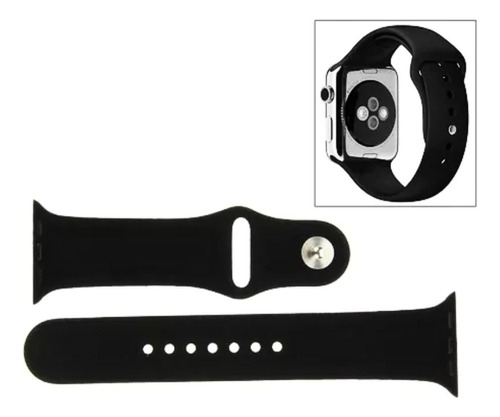 Correa Para Apple Watch 42mm Negro