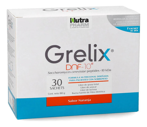Grelix Dnf-10 Control Del Apetito Nutrapharm. Agronewen