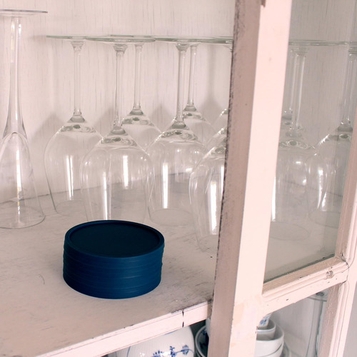 Barvivo Posavasos De Silicona Con Soporte Juego De 8 - Po...